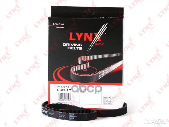 Ремень грм 096x170H Renault Clio/Megane/Kangoo