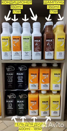 Продукция Dolce Milk / Дольче Милк