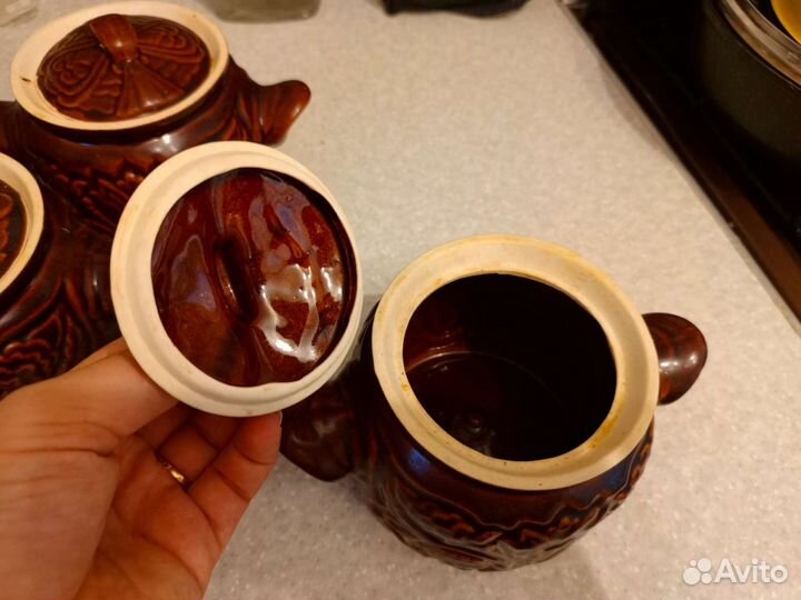 Керамические горшки для запекания