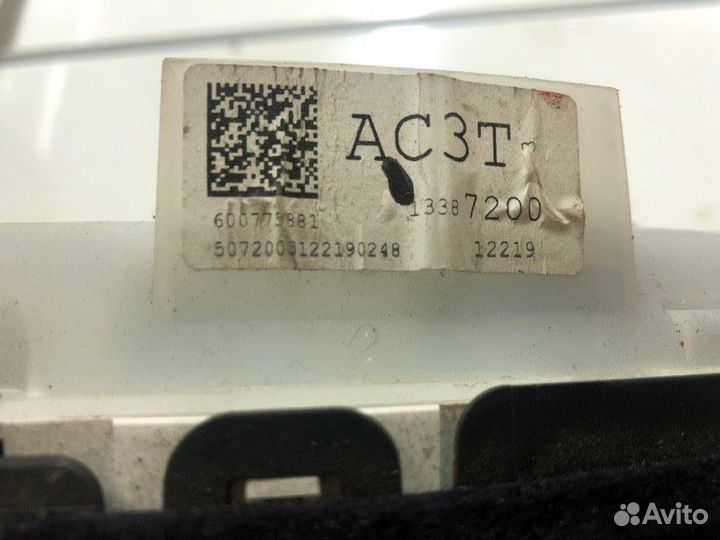 Панель приборов Opel Astra J МКПП