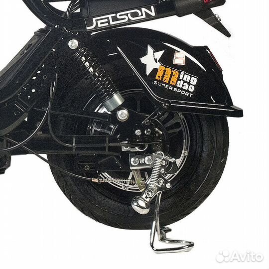 Электроскутер Jetson GM-60 48V/20Ah Черный