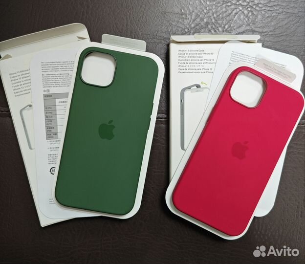 Чехол iPhone 13 силикон MagSafe