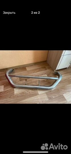 Защита бампера toyota prado 120