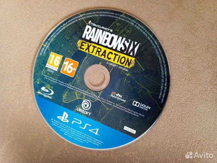 Диск Tom Clancy's Rainbowsix Extraction