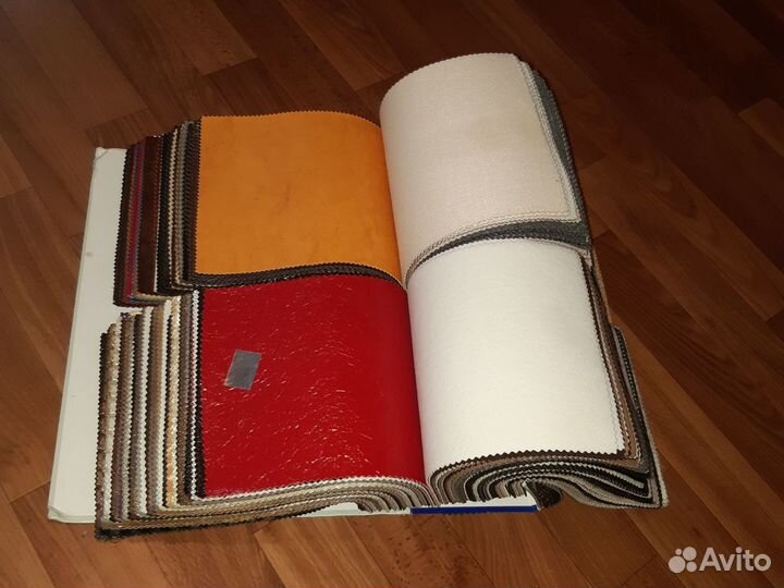 Кусочки искусственной кожи