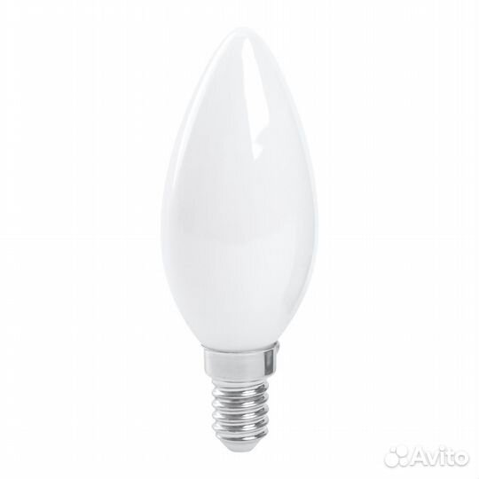 Лампа Свеча 15W LB-717 E14 4000К матовое стекло