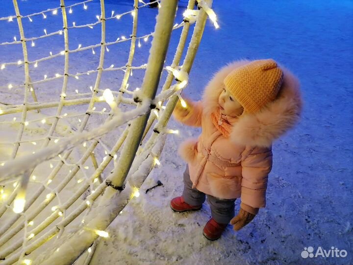 Комплект зимний для девочки kiko 74-86