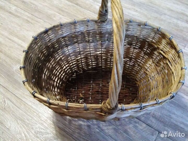 Корзина плетёная, на 1,5 ведра