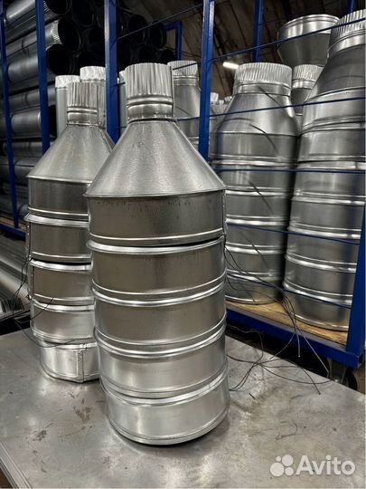 Воронка водосточная оцинкованная 120