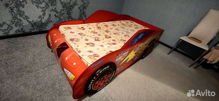 Детский кровать с матрасом