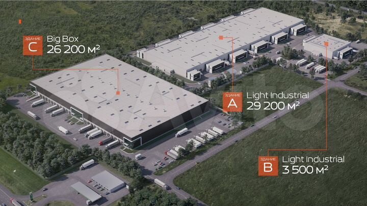 Аренда помещения под производство, 1728 м²