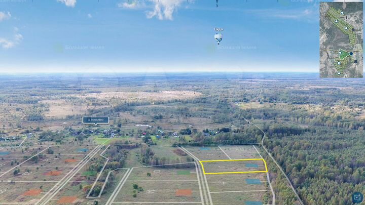 Участок 1,05 га (СНТ, ДНП)