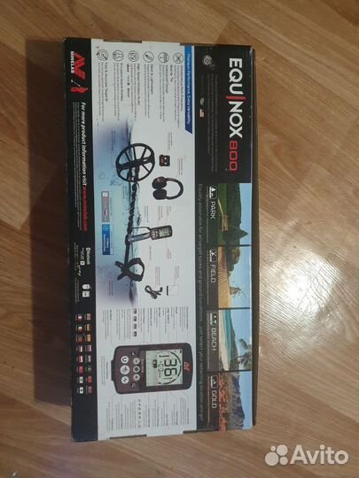 Металлоискатель minelab equinox 800