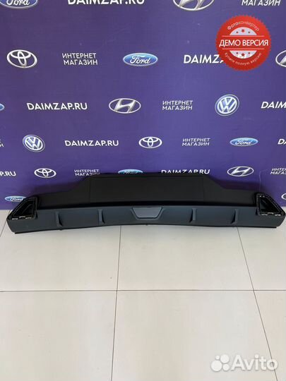 Губа заднего бампера Kia Rio (2020)