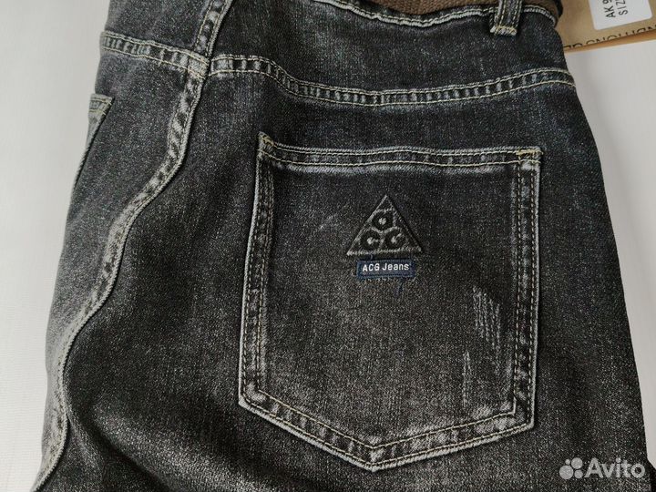 Джинсы бананы мужские