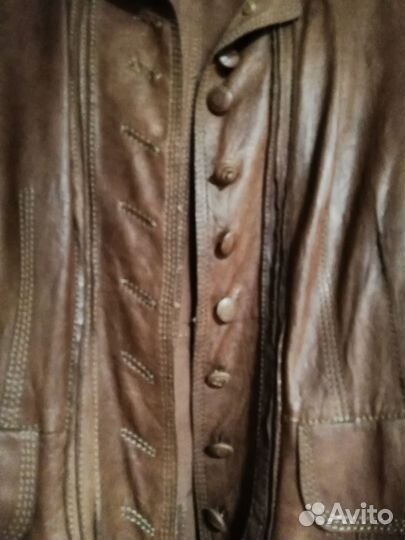 Кожаный плащ gimo'S