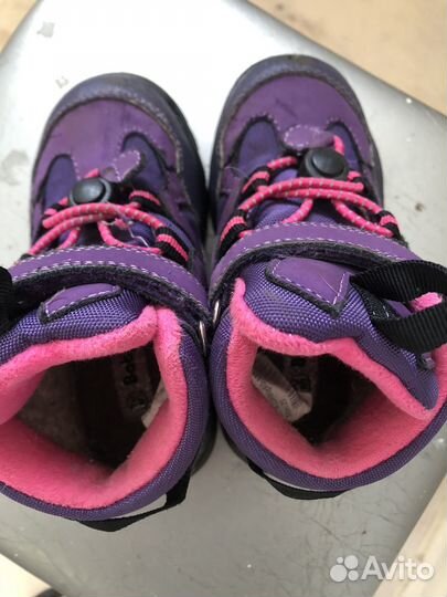 Ботинки демисезонные для девочки 25 размер