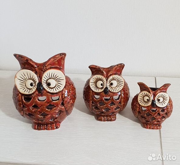 Подсвечники 3 штуки