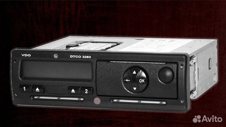 Тахограф VDO 3283 с чипом скзи.С активацией