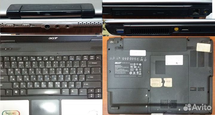 NetBook Acer Aspire 3680/1,5Gb DDR2/HDD80Gb/14.1”