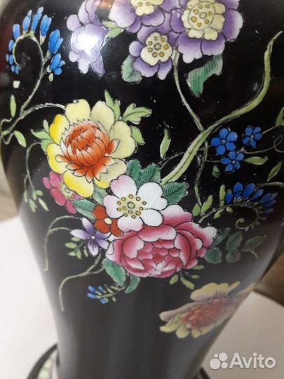 Великолепная ваза в японском стиле Англия Maling