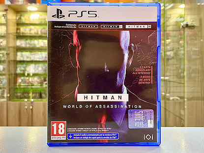 Hitman World of Assassination PS5 диск