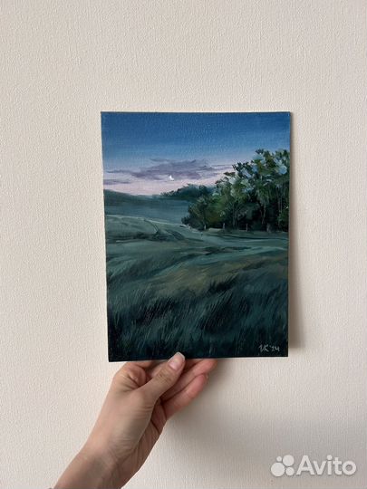 Картина маслом пейзаж