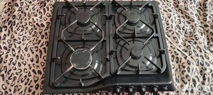 Газовая варочная панель 4 конфорки gefest