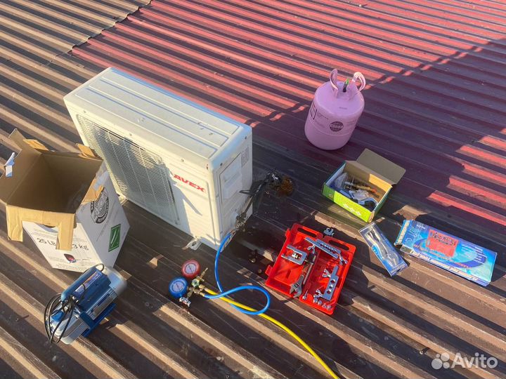 Ремонт и обслуживание кондиционеров с выездом