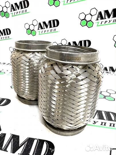 Гофра для глушителя 64 на 120 купить установить