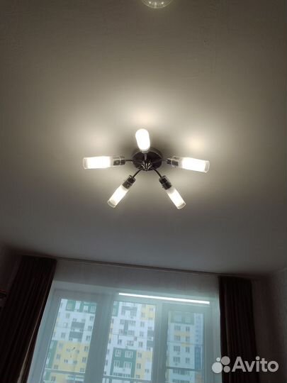 Люстра потолочная бу