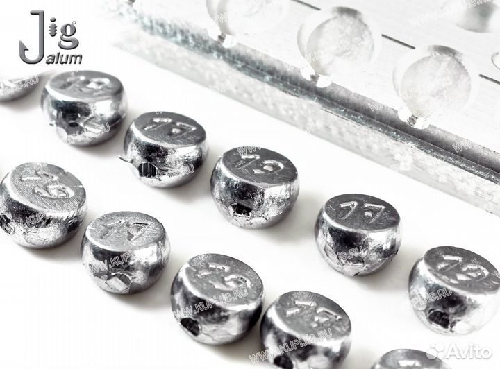 Форма для литья грузил 