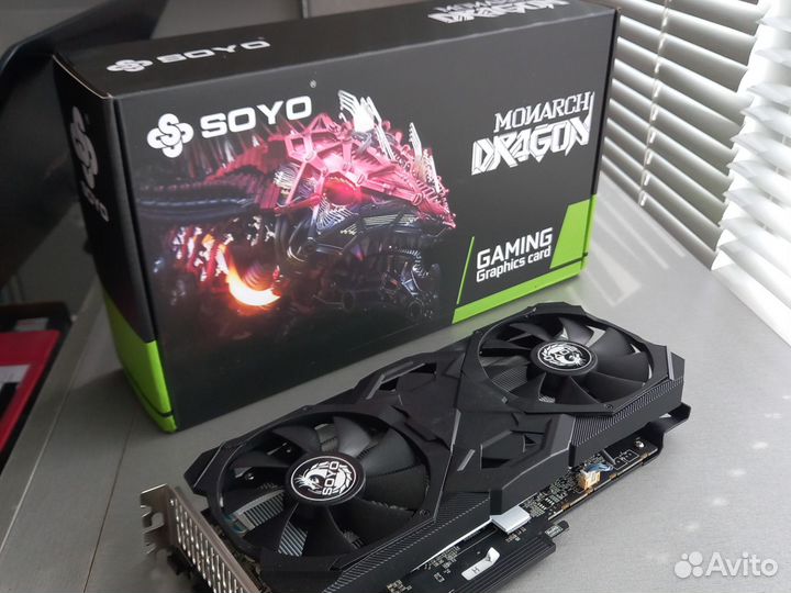 Видеокарта Rx 580 8 gb soyo