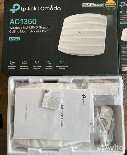 Точка Omada WiFi 5G TP-Link EAP225 V4 Новая