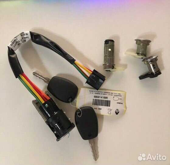 Замок зажигания largus,logan,sandero