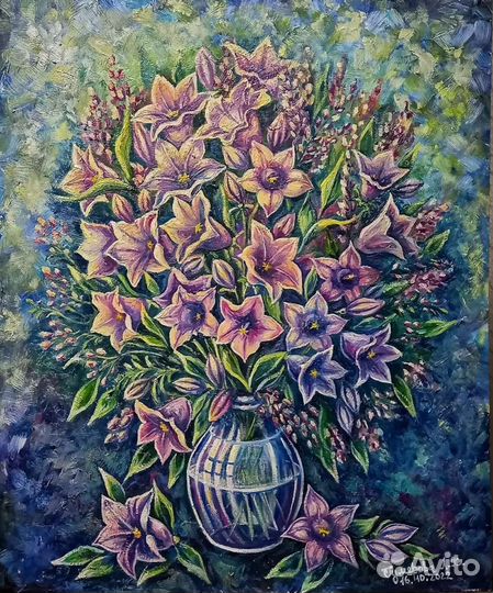 Картина маслом 50 на 60 в раме