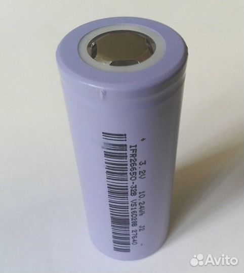 Ячейка Soshine 26650 lifepo4, 3.2В-3200мАч