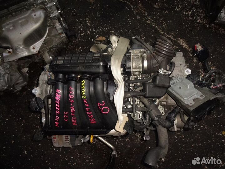 Двс+кпп nissan MR20DE 022273B