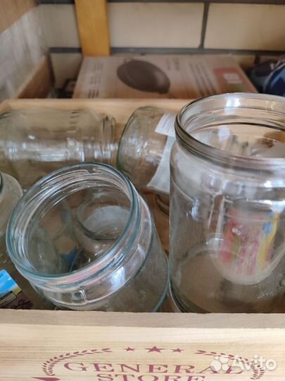 Банки стеклянные