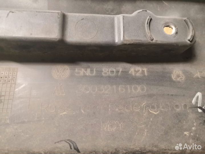 Бампер задний volkswagen tiguan