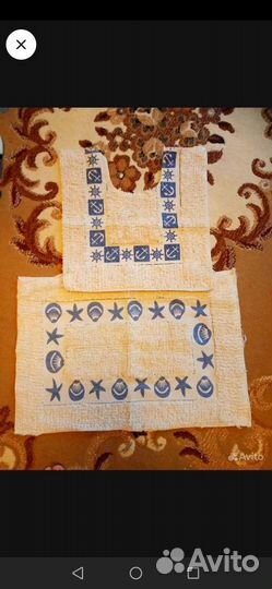 Коврики хлопок