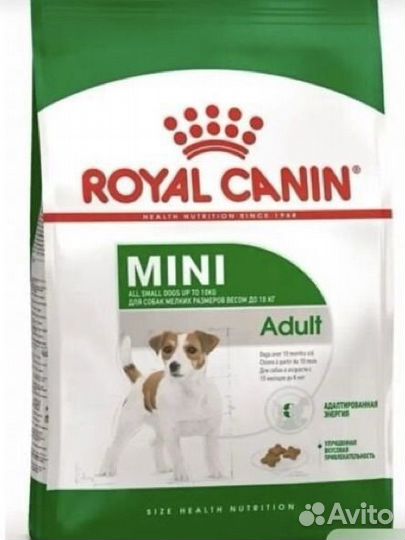 Сухой корм для собак Royal canin mini adult