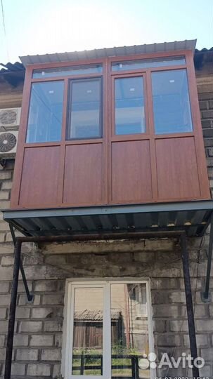 Пластиковые окна на балкон, с завода под ключ