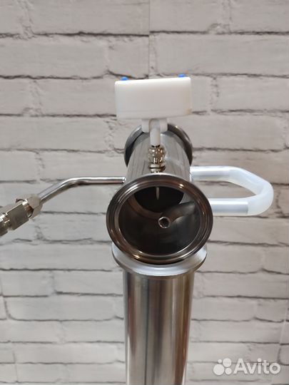 Ректификационная колонна с отбором по жидкости 2 д