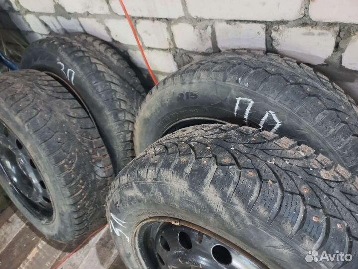 Колеса зимние kia rio hundai solaris 15