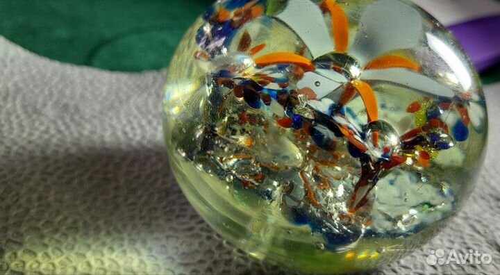 Пресс-папье, стекло, начало хх века