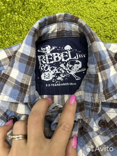 Рубашка для мальчика 2-3 года