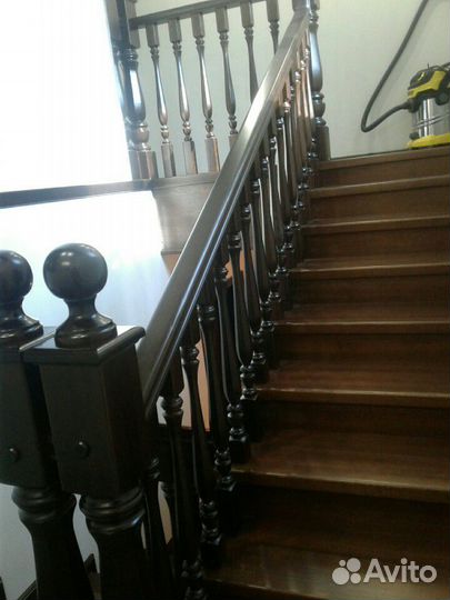 Лестницы из массива дерева