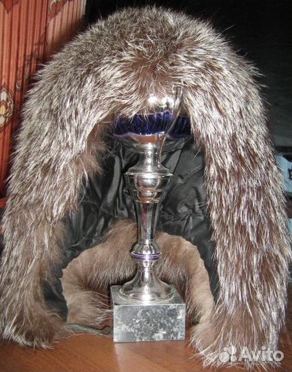 Шапка из чернобурки