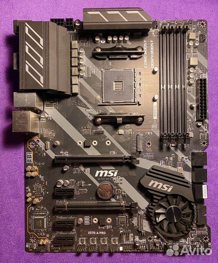 AM4 MSI X570-A PRO Материнская плата